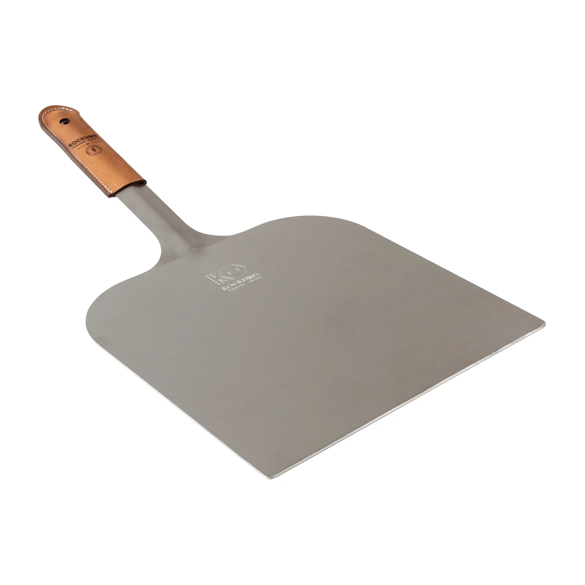 Kockums pizzaspade 51 x 29 cm, Med skinnhåndtak Kockums Jernverk