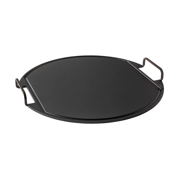 Kockums stekebord - Svart, rund, Ø47 cm - Kockums Jernverk