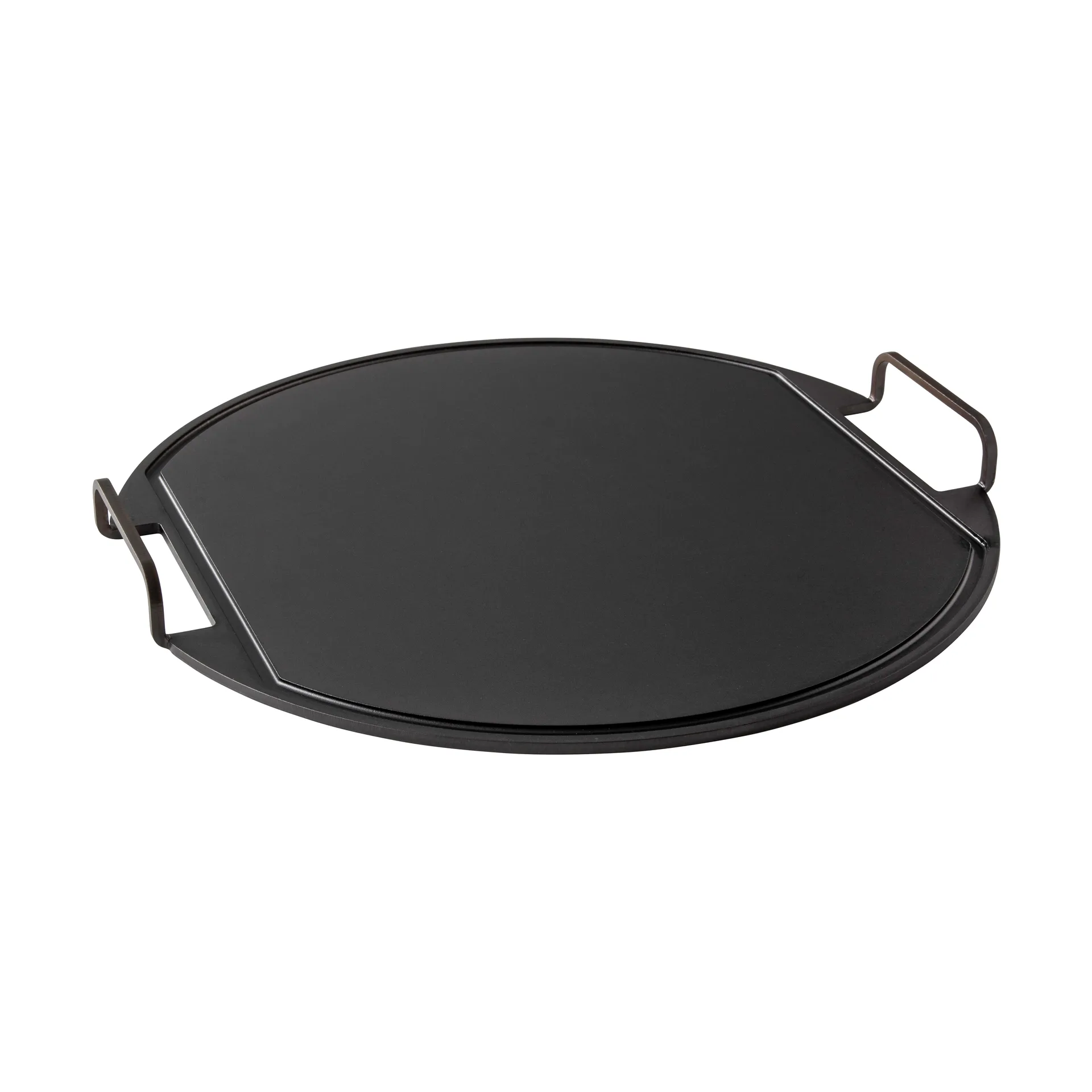 Kockums stekebord, Svart, rund, Ø57 cm Kockums Jernverk
