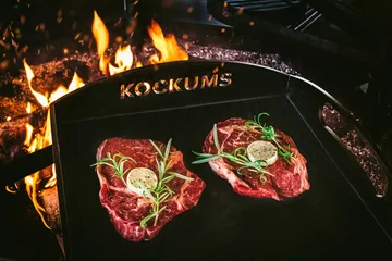 Kockums stekeplate - 35 x 35 cm - Kockums Jernverk