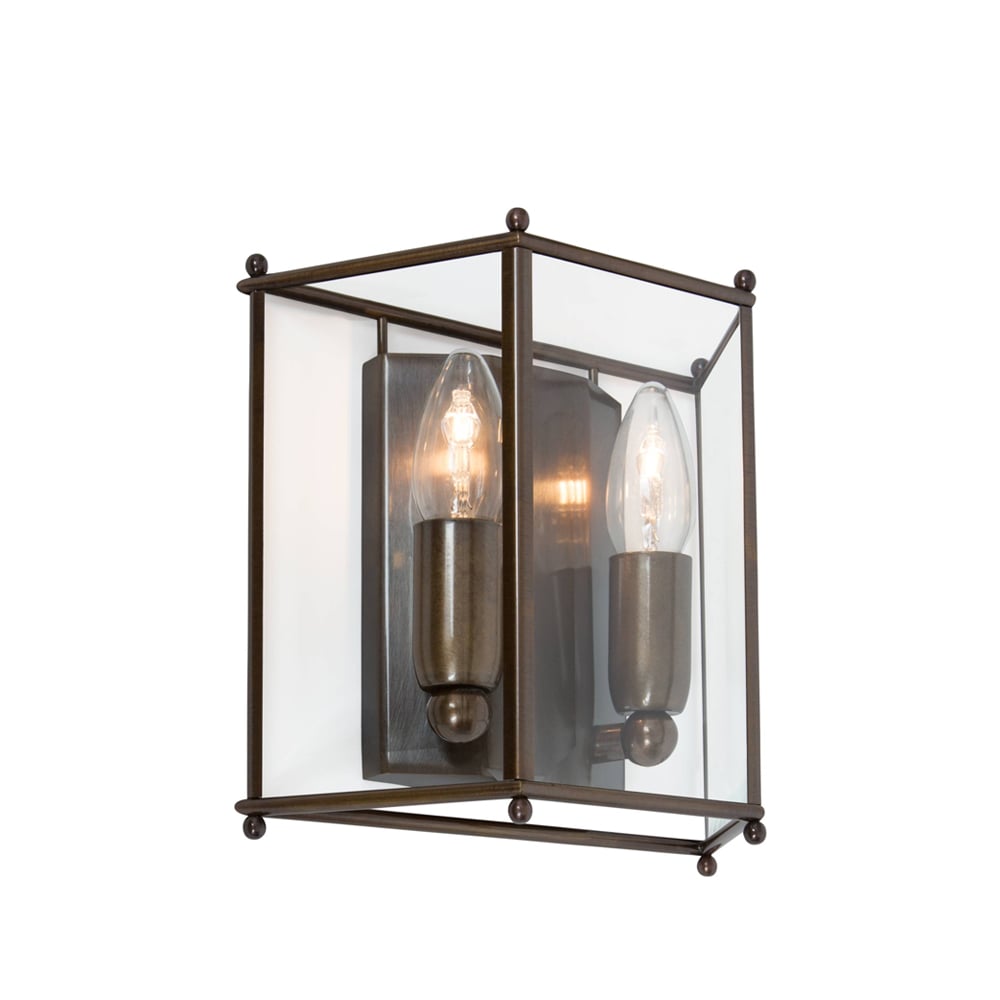 Konsthantverk Glimminge vegglampe glass/oksid