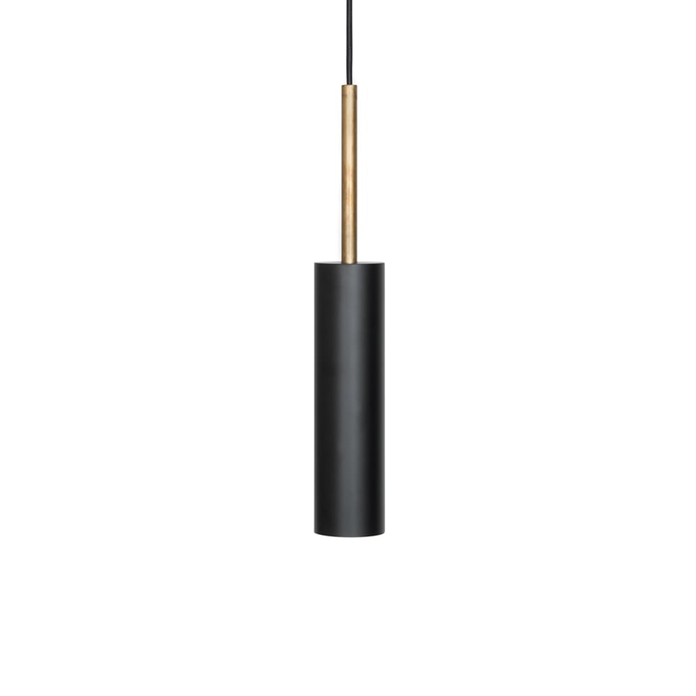 Konsthantverk Stav pendel XL Sort/ubehandlet messing