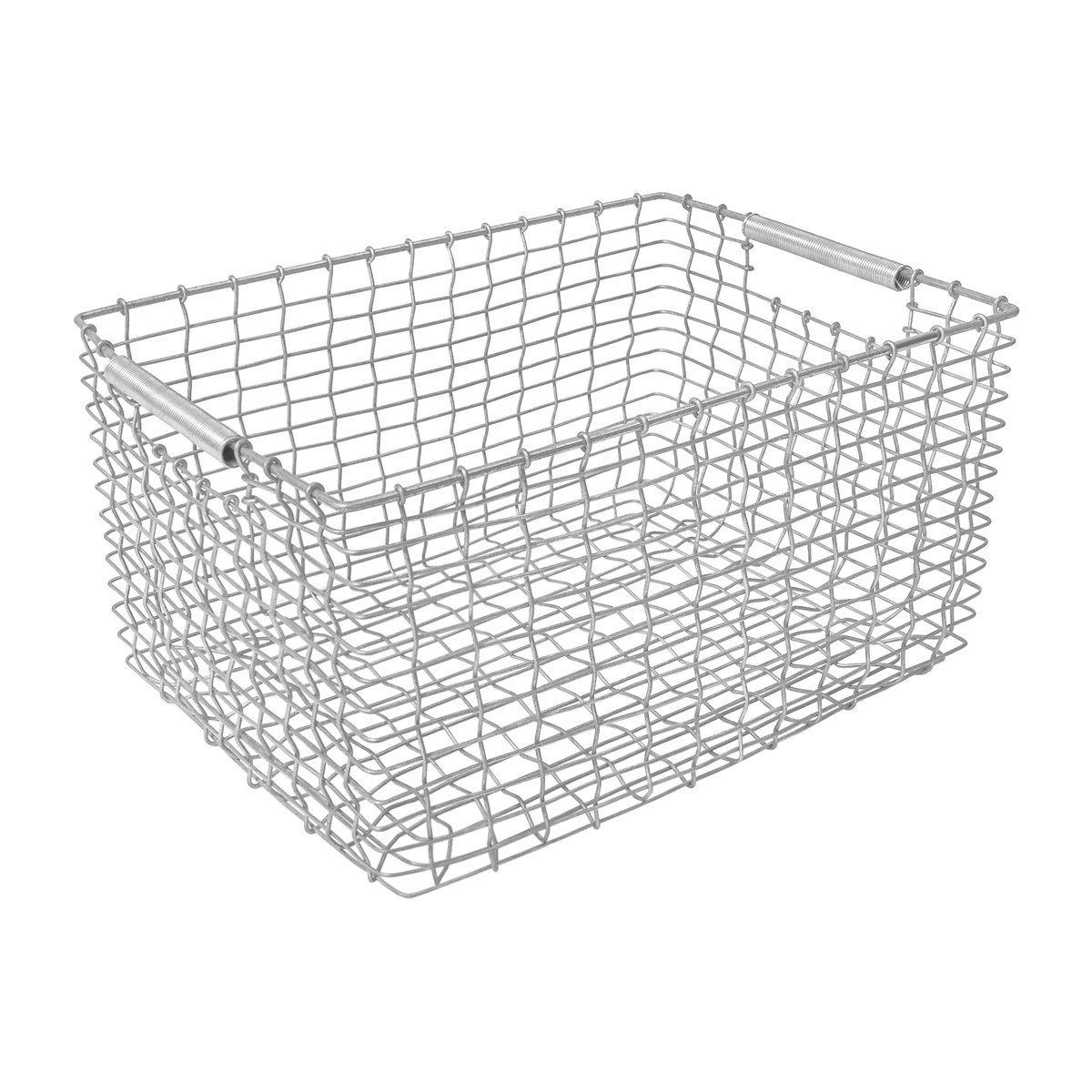 KORBO Rectangular 23 oppbevaringskurv Galvanisert stål