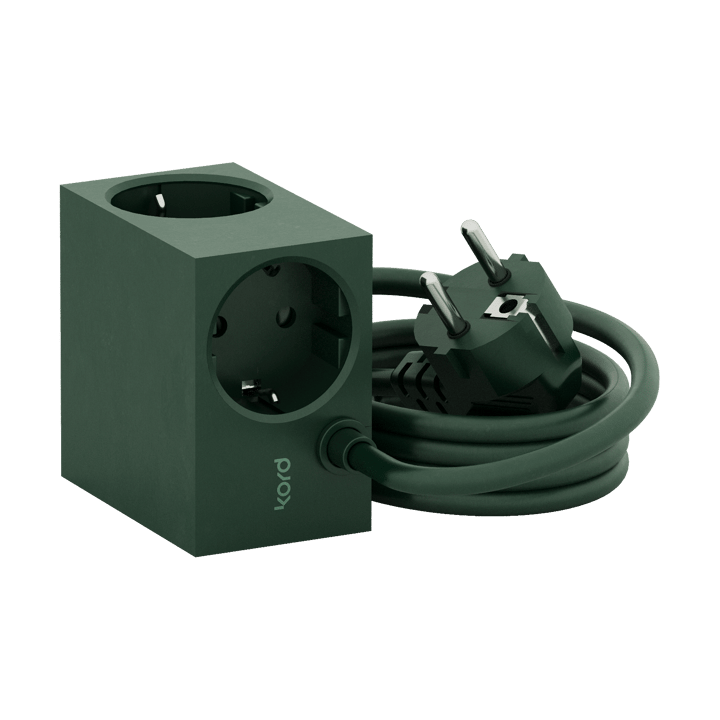 Cuboid grenuttak 2 m - Dark Green - Kord