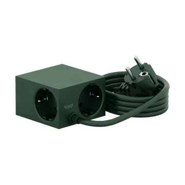 Cuboid grenuttak 2 m - Dark Green - Kord