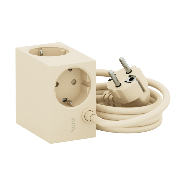 Cuboid grenuttak 2 m - Pearled Ivory - Kord