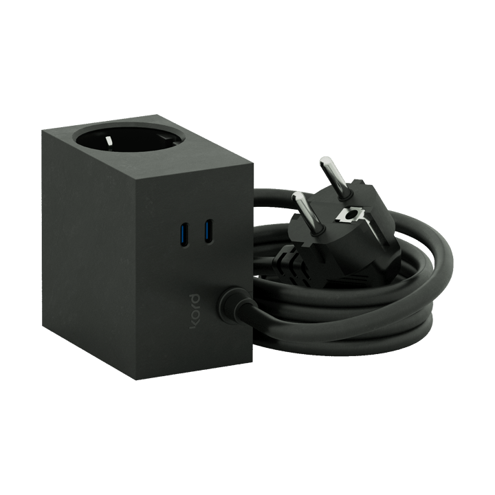 Cuboid+ grenuttak USB-C 30W 2 m, Black Kord