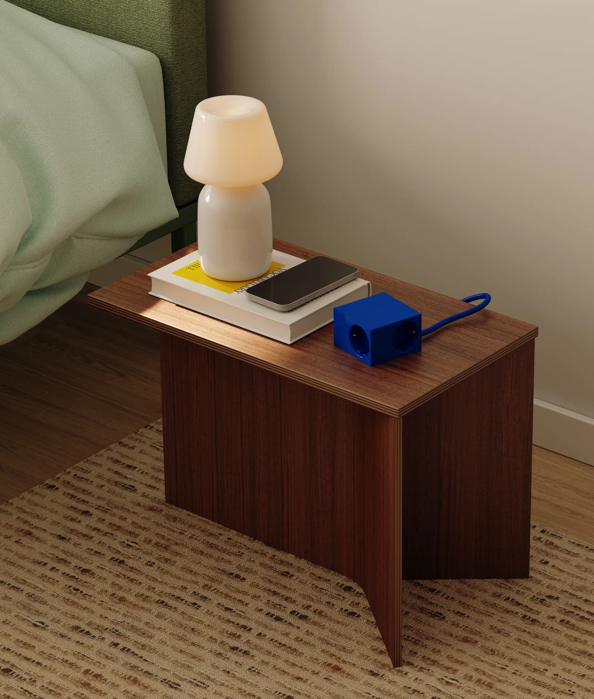 Cuboid+ grenuttak USB-C 30W 2 m, Catalina Blue Kord