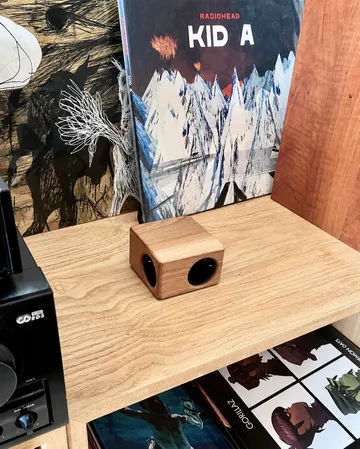 Kord x Bark woodencase-deksel til Cuboid+ grenuttak - Bark - Kord