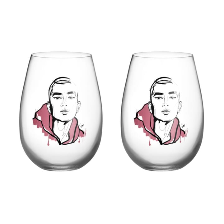 All about you tumblerglass 57 cl 2-pk, Close to him Kosta Boda