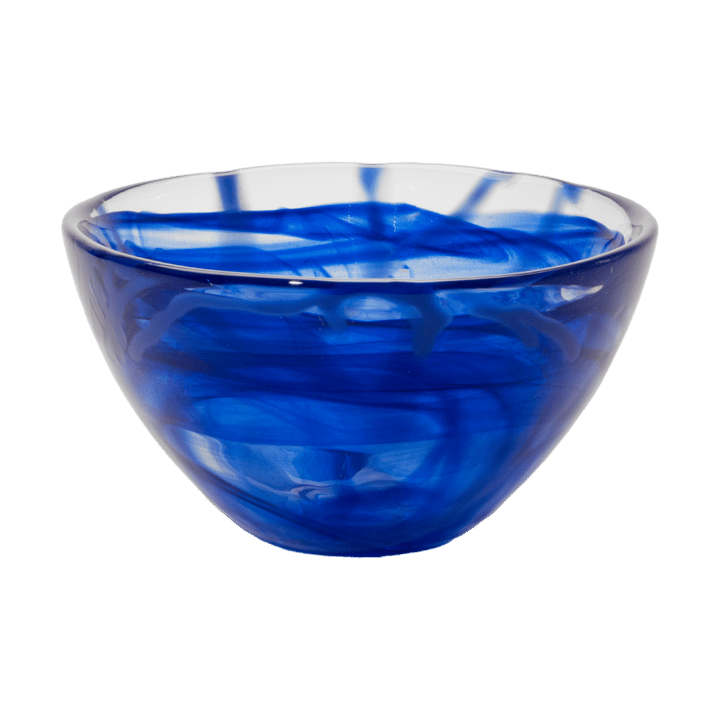 Contrast skål 160 mm, Blå-blå Kosta Boda