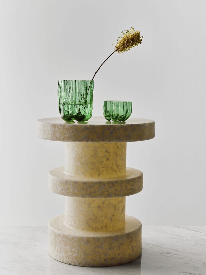 Crackle vase 12,1 cm, Mørkegrønn Kosta Boda