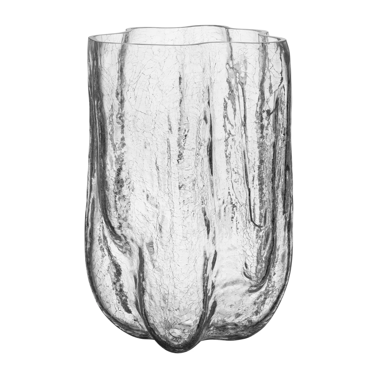 Kosta Boda Crackle vase 37 cm Klar
