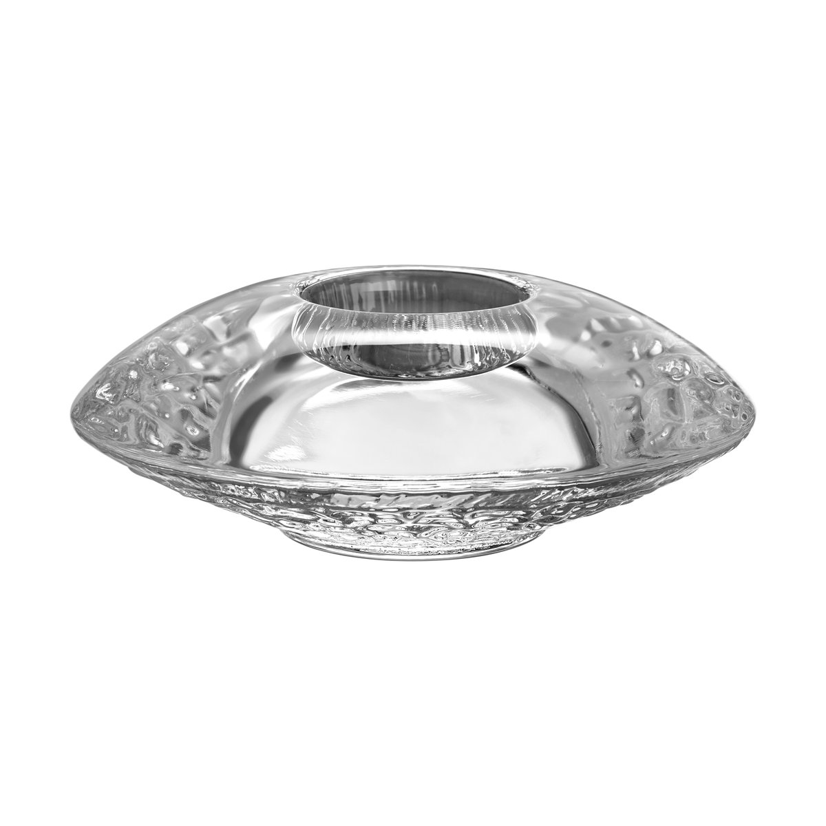 Orrefors - Discus votive lysestake 4,5 cm