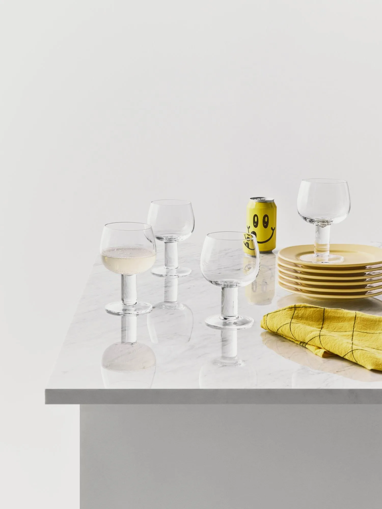 Fars glass, Klar, 4-pak Kosta Boda