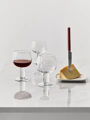 Fars glass - Klar, 4-pak - Kosta Boda