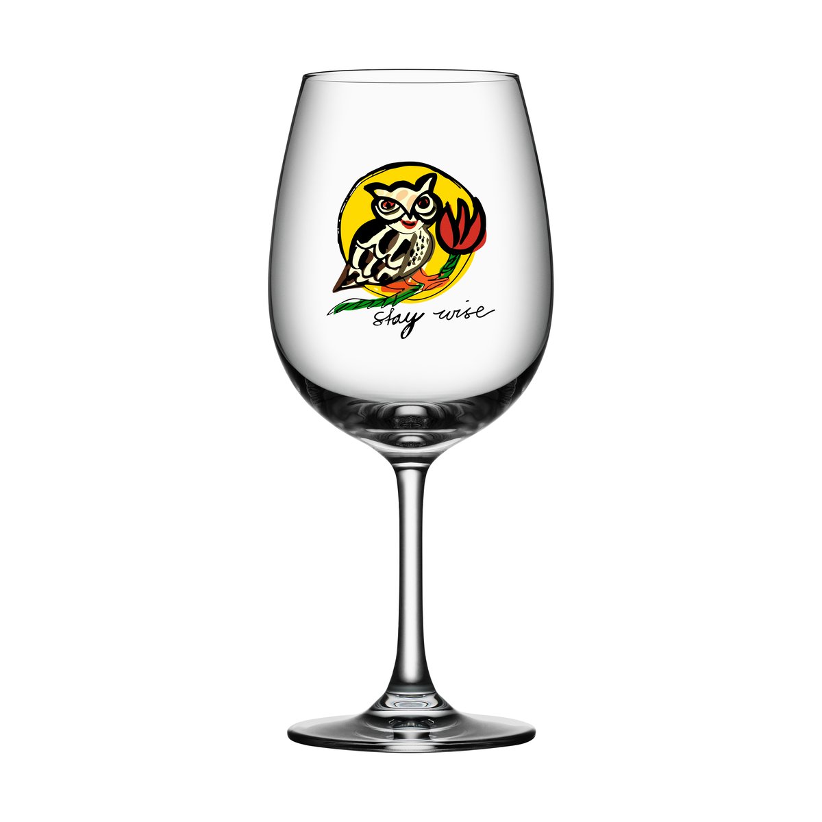 Kosta Boda Friendship vinglass 50 cl Stay wise