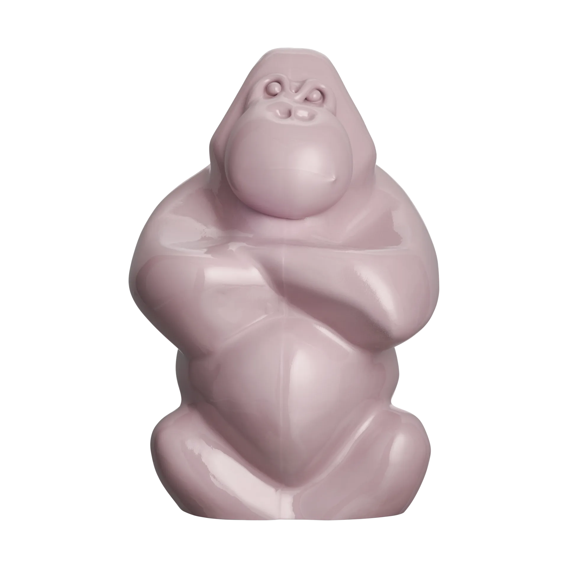Gabba Gabba Hey skulptur 305 mm, Pudderrosa Kosta Boda