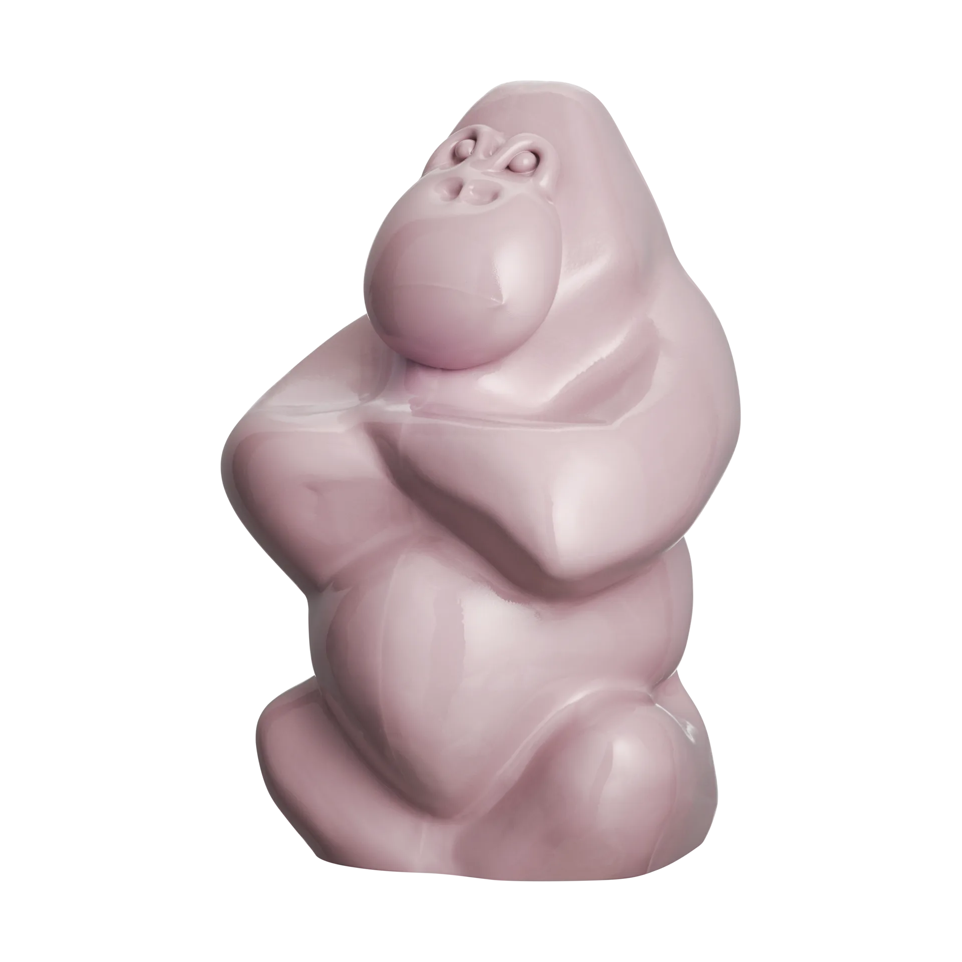 Gabba Gabba Hey skulptur 305 mm, Pudderrosa Kosta Boda