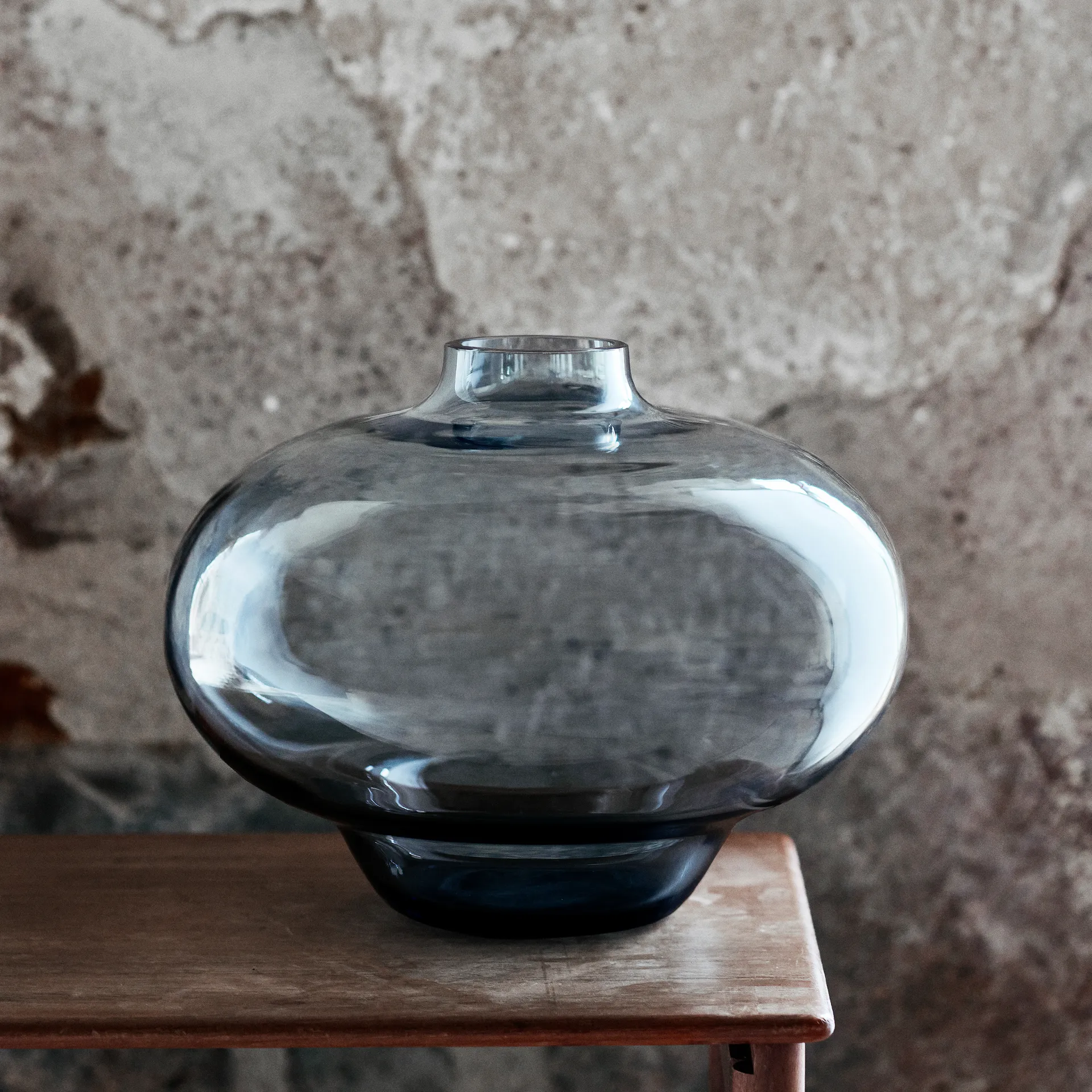 Kappa vase 210 mm, Grå Kosta Boda