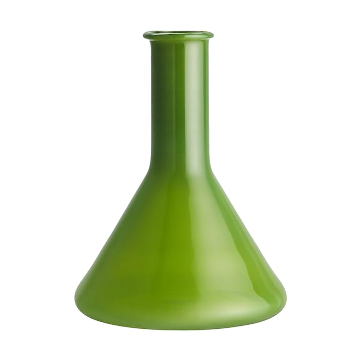 Lab måleglass vase 18,5 cm - Grønn - Kosta Boda