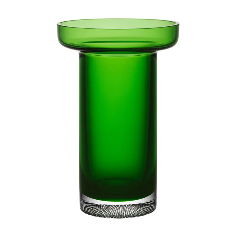Kosta Boda Limelight Rose vase 23 cm Eplegrønn