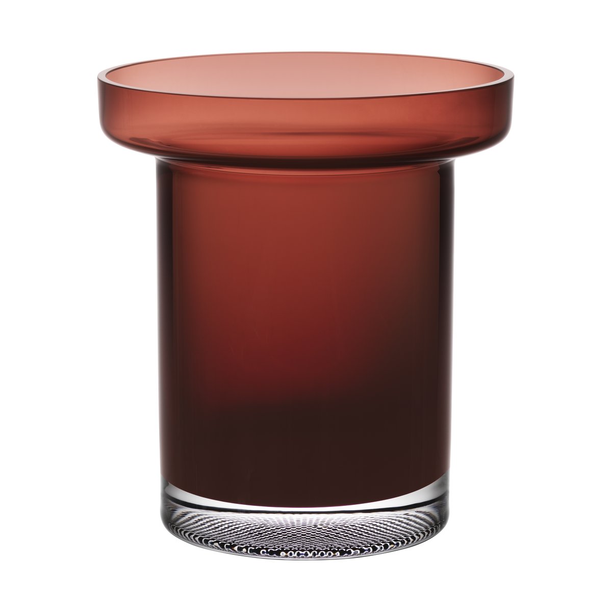 Kosta Boda Limelight Tulip vase 19,5 cm Caramel