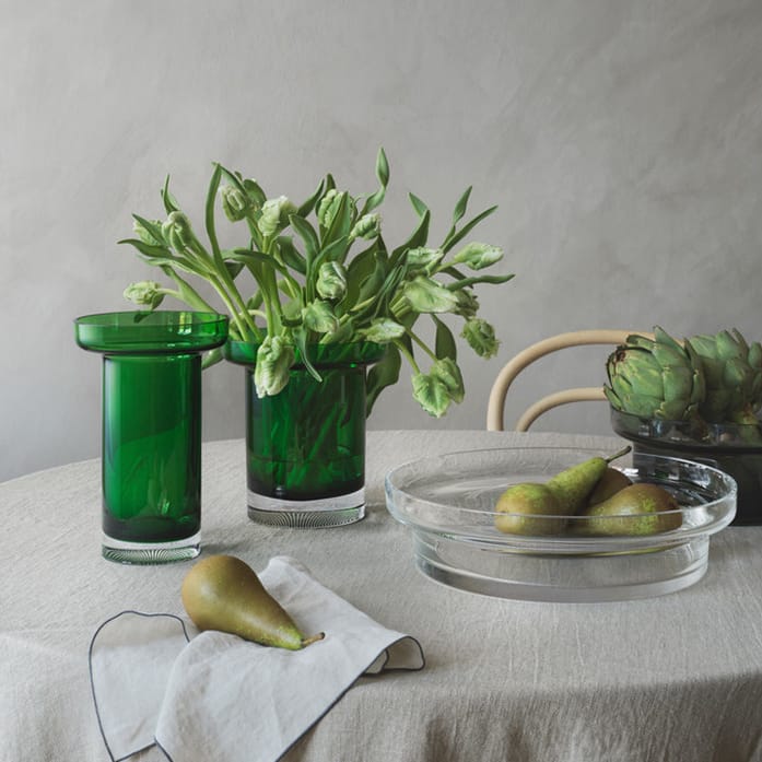 Limelight Tulip vase 19,5 cm, Eplegrønn Kosta Boda