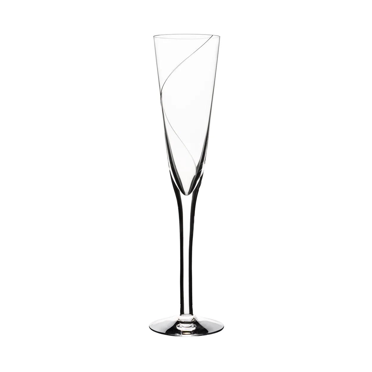 Kosta Boda Line champagneglass 15 cl Klar