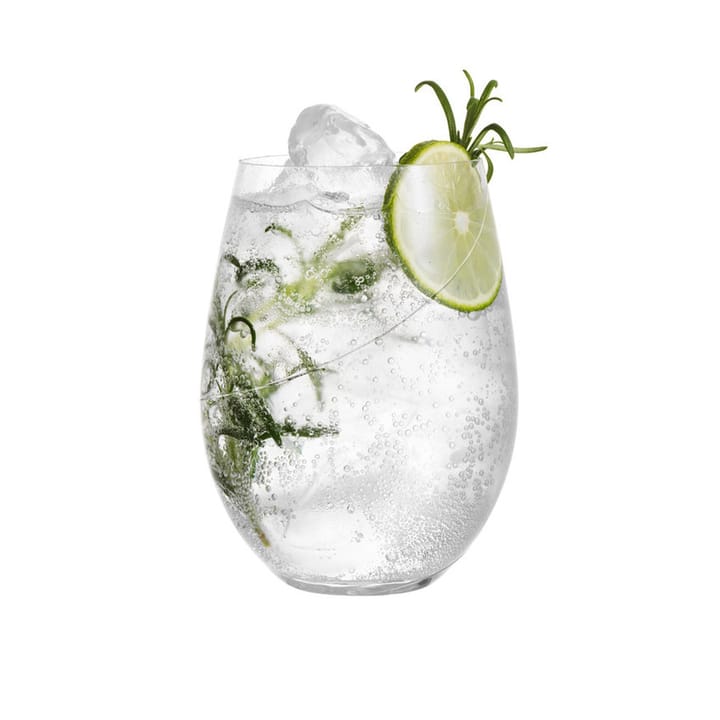 Line gin & tonic glass 60 cl, Klar Kosta Boda