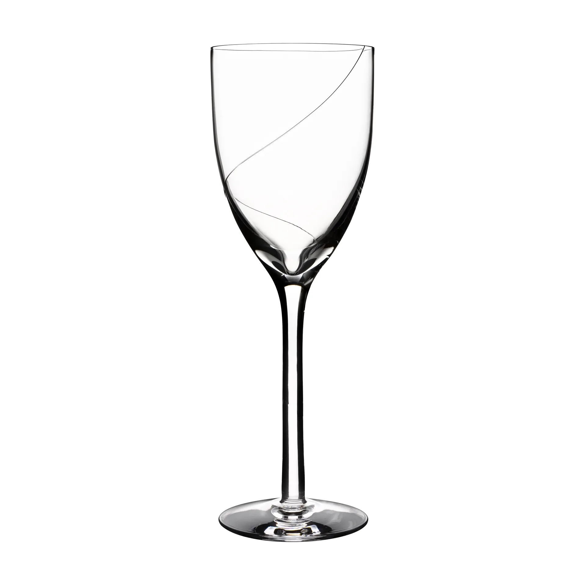 Line vinglass 35 cl, Klar Kosta Boda