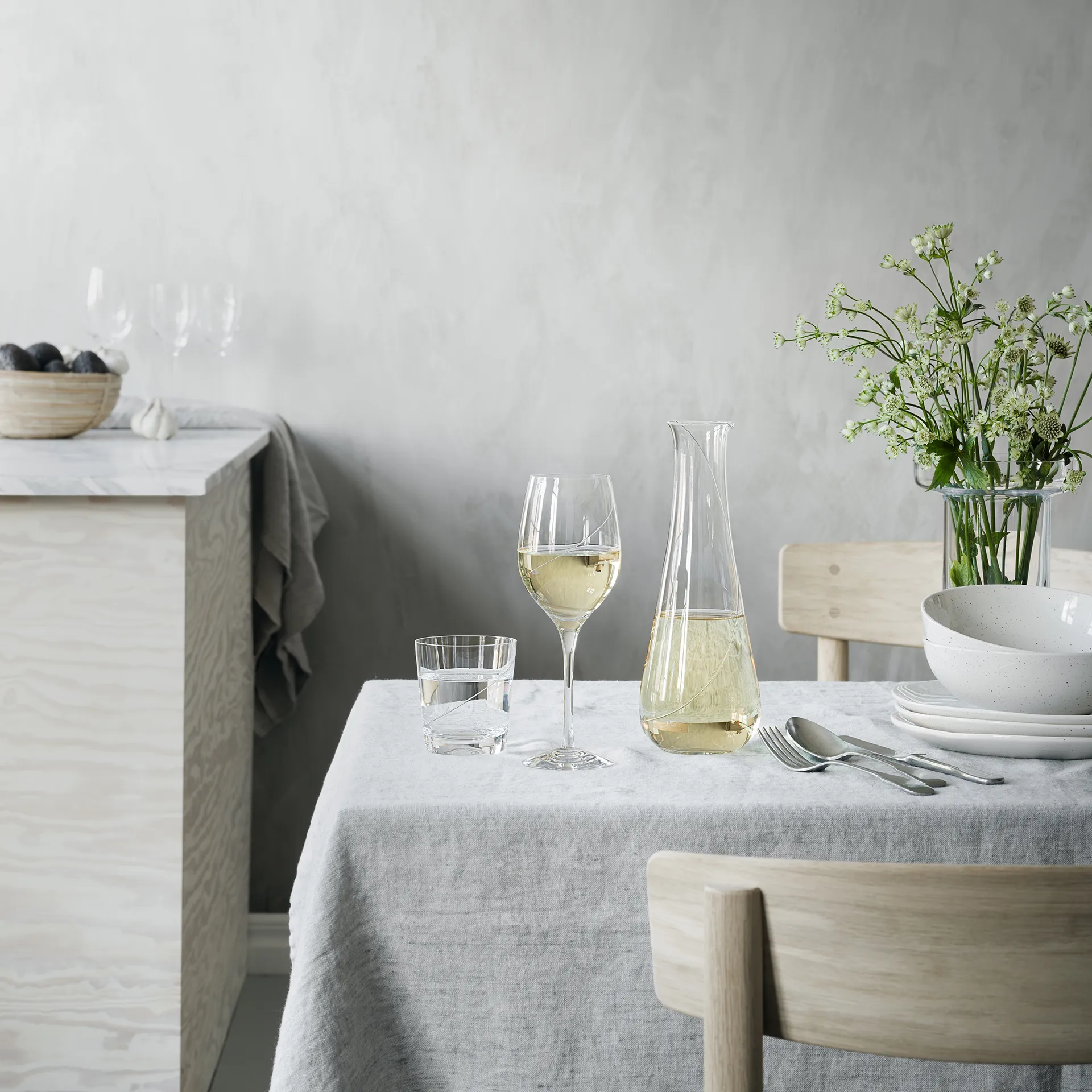 Line vinglass XL 44 cl, Klar Kosta Boda