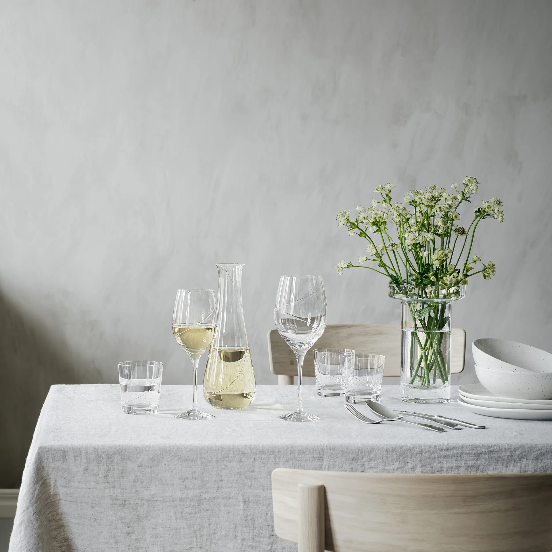 Line vinglass XL 67 cl, Klar Kosta Boda