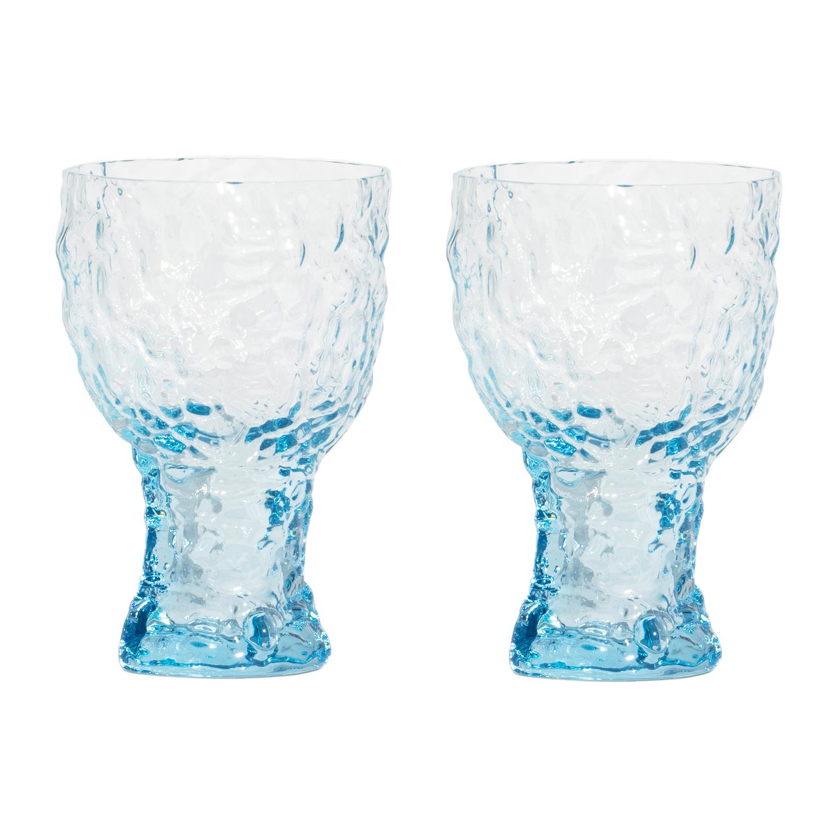Kosta Boda Moss highball glass 38 cl 2-pakning Sirkulært glass