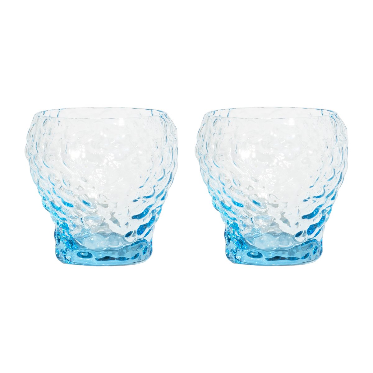 Kosta Boda Moss tumblerglass 26 cl 2-pakning Sirkulært glass