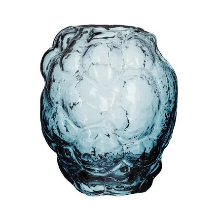 Kosta Boda Moss vase sirkulær 11,5 cm Blå