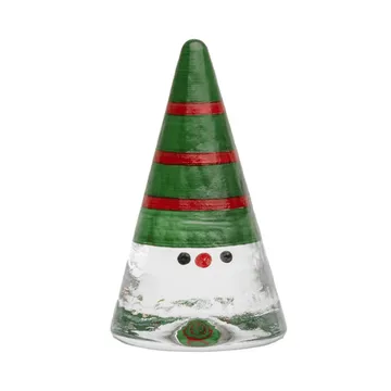 Noel nisse - Grønn, 11,5 cm - Kosta Boda