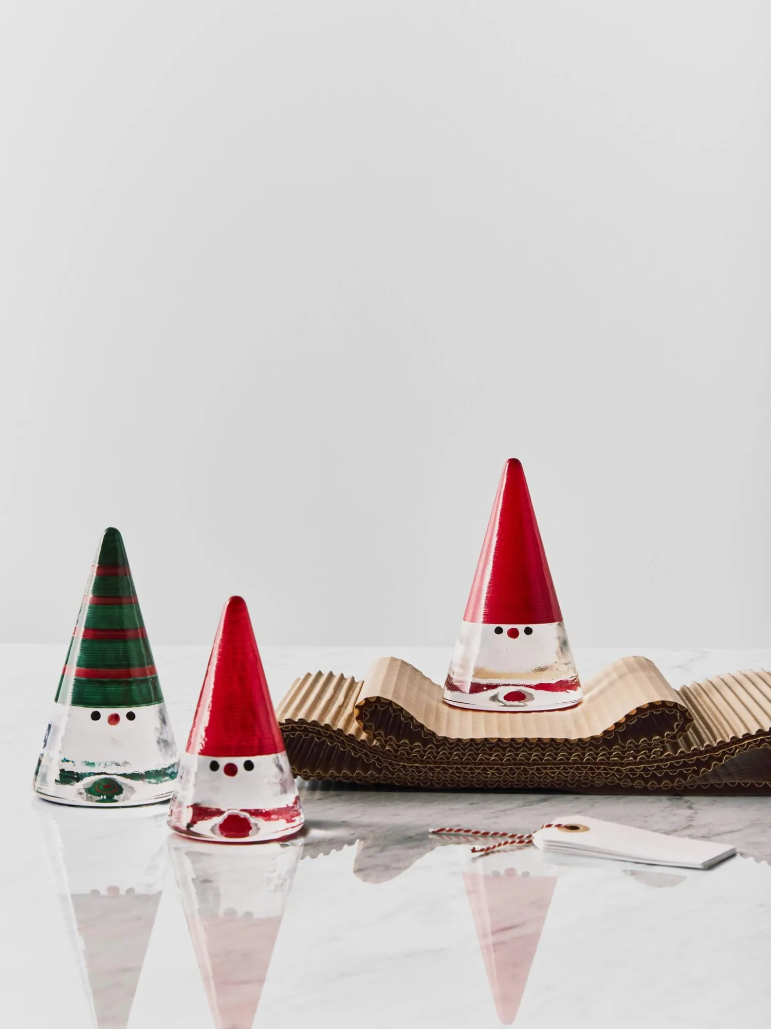 Noel nisse, Rød, 11,5 cm Kosta Boda
