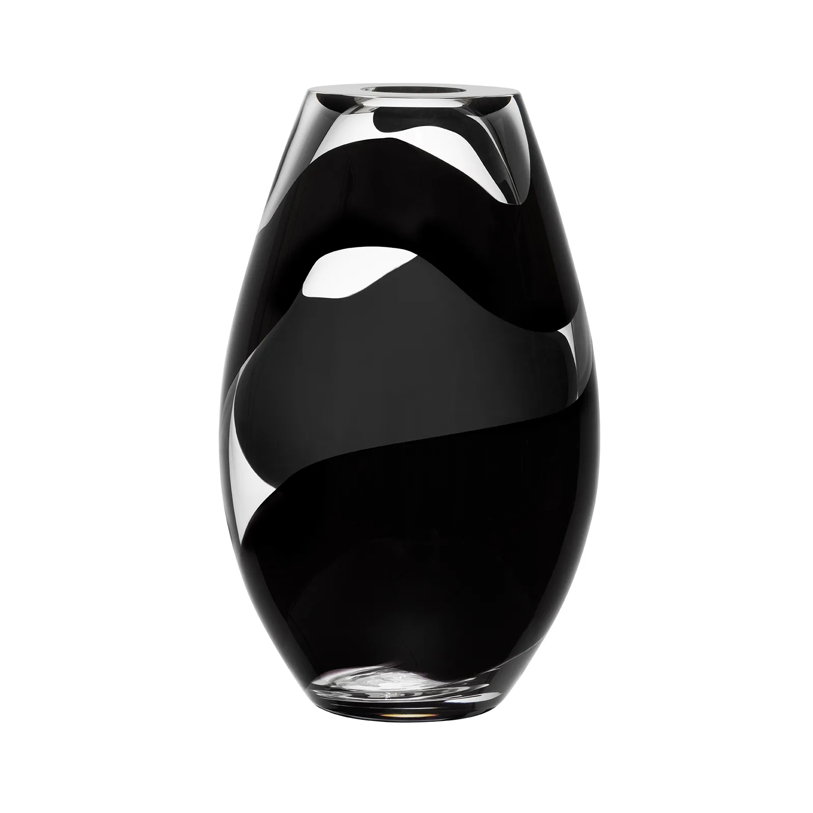 Non stop vase 28 cm, Svart Kosta Boda