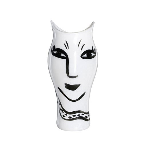 Kosta Boda Open mind vase hvit