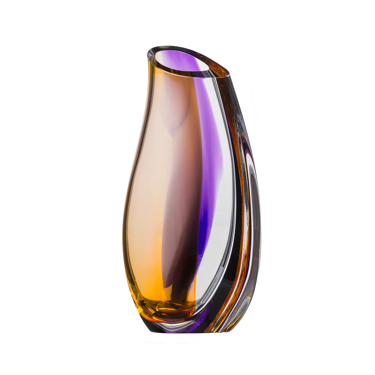 Kosta Boda Orchid vase 280 mm Lilla-rav