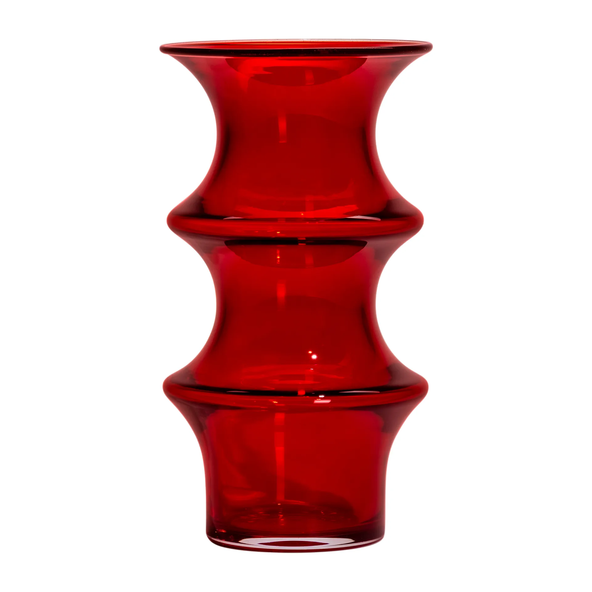 Pagod vase 25,5 cm, Rød Kosta Boda