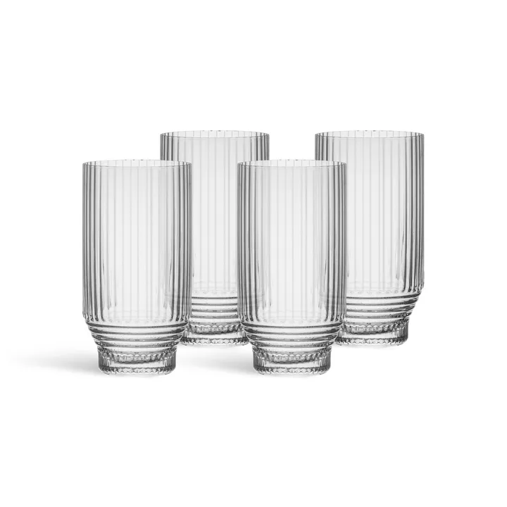 Pavilion highballglass - Klar, 30 cl, 4-pakning - Kosta Boda