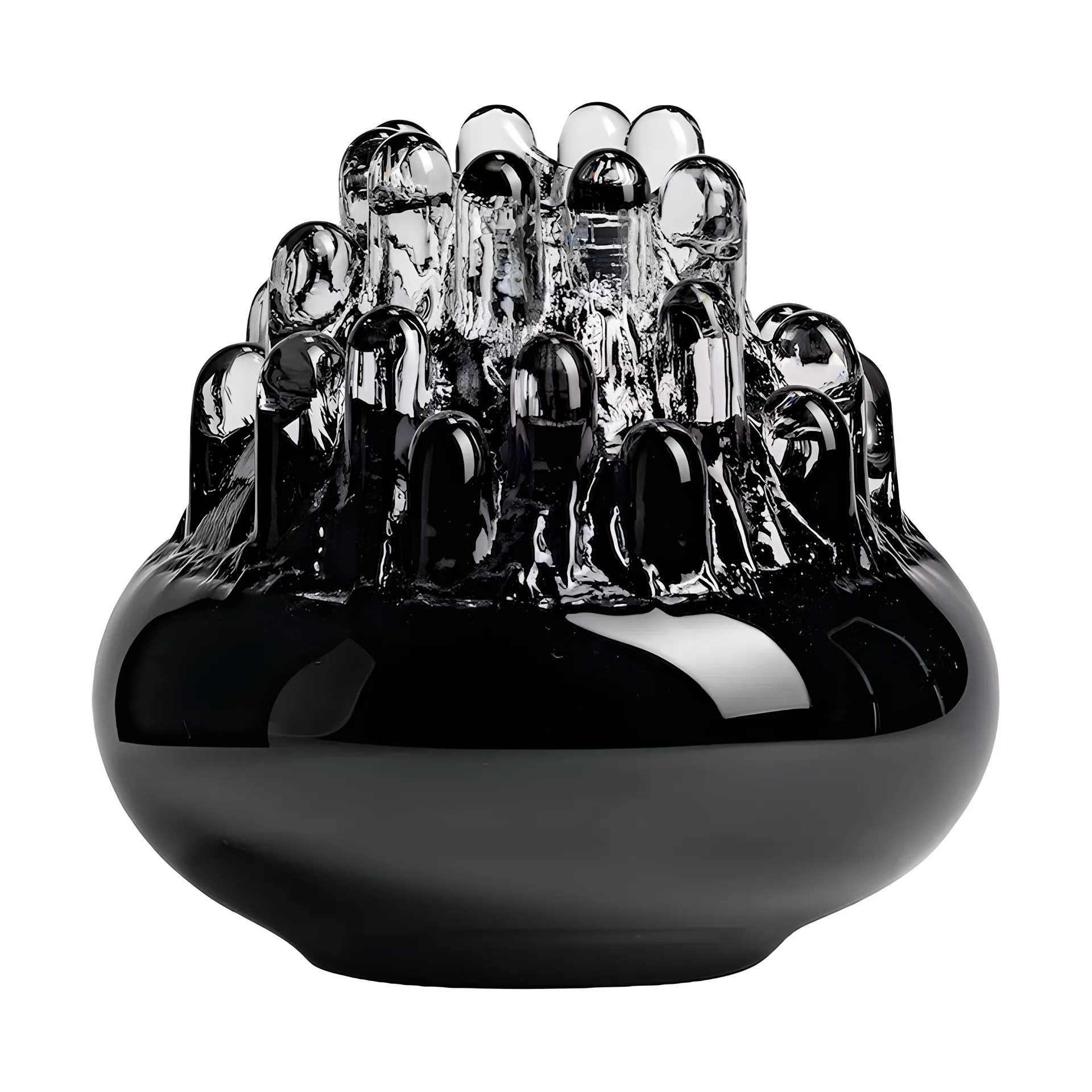 Polar lysholder 200 mm, Sort Kosta Boda