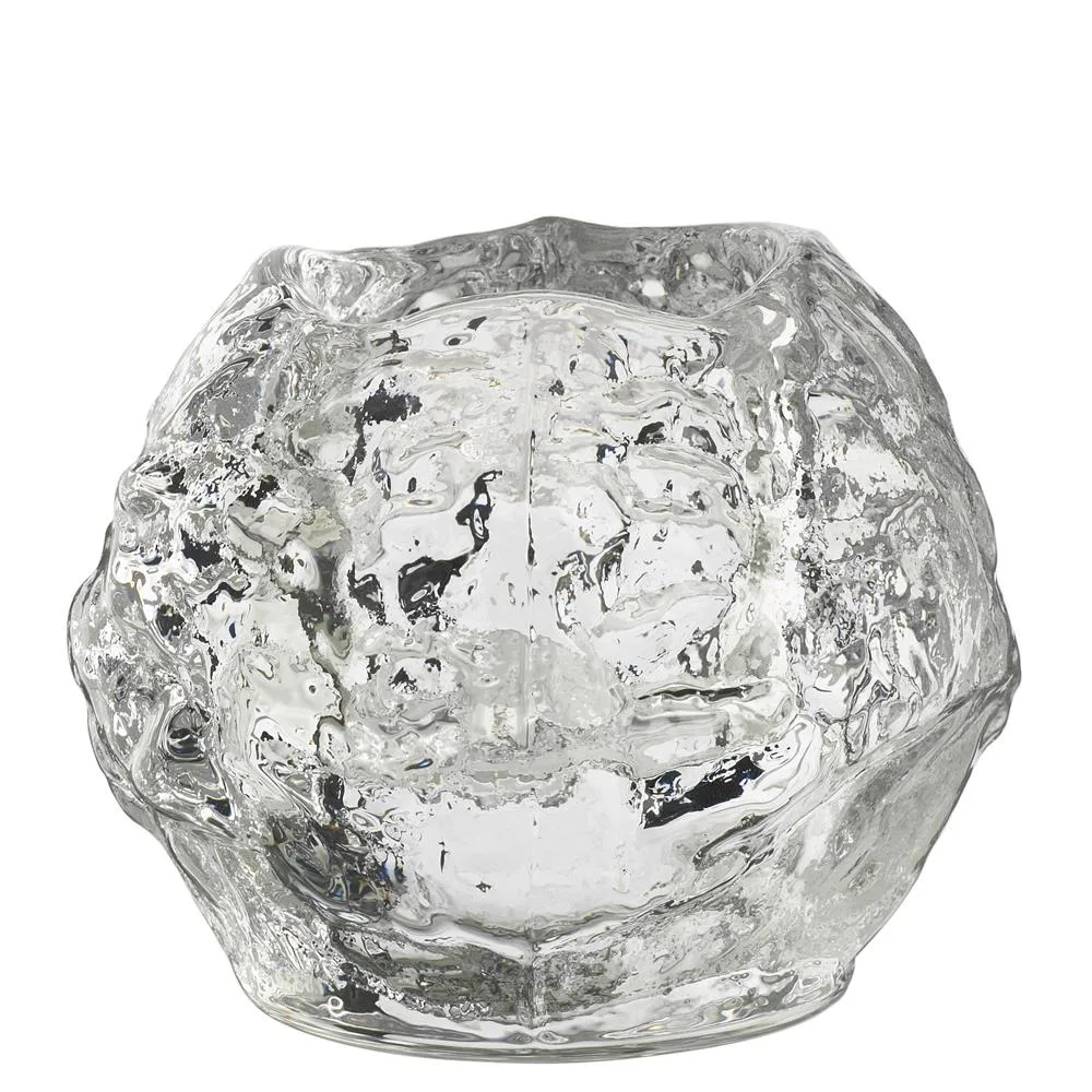 Kosta Boda Snowball telysestake Stor, H9 cm