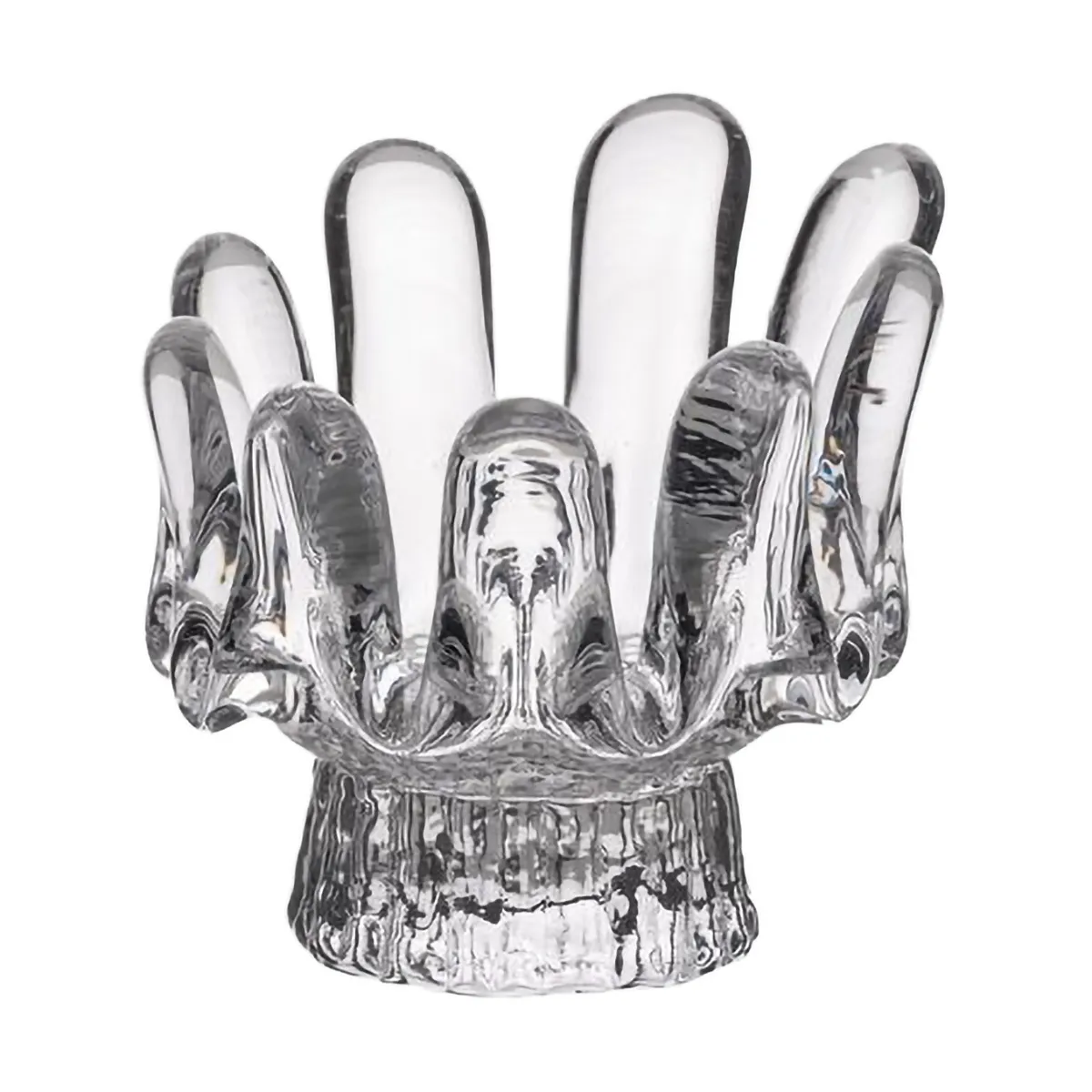 Kosta Boda Solros lyslykt 9,2 cm Klar