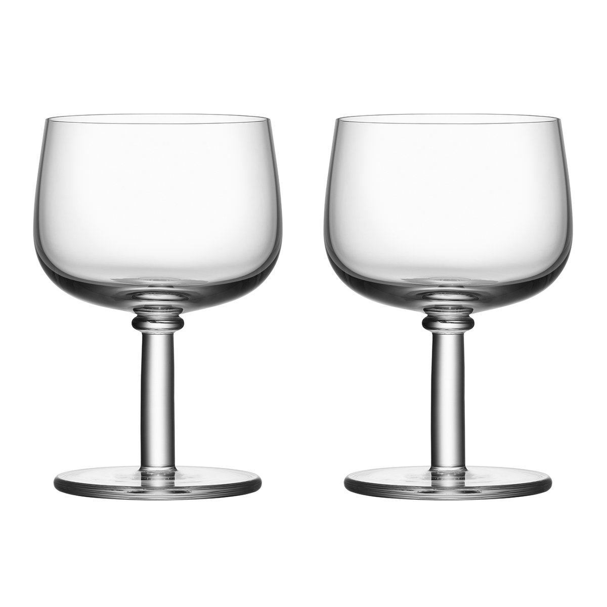 Kosta Boda Viva glass på fot 35 cl 2-stk. Klar