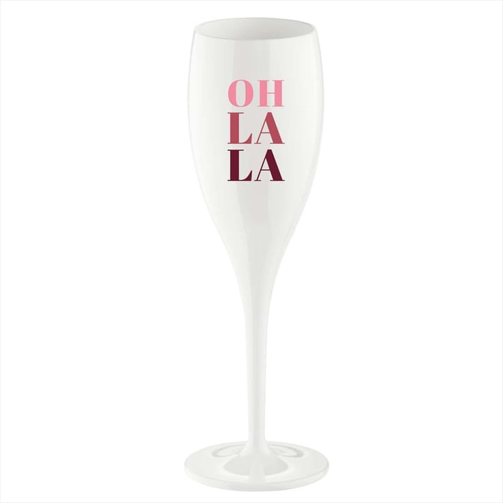 Cheers champagneglass 10 cl 6-pakning - Oh la la - Koziol