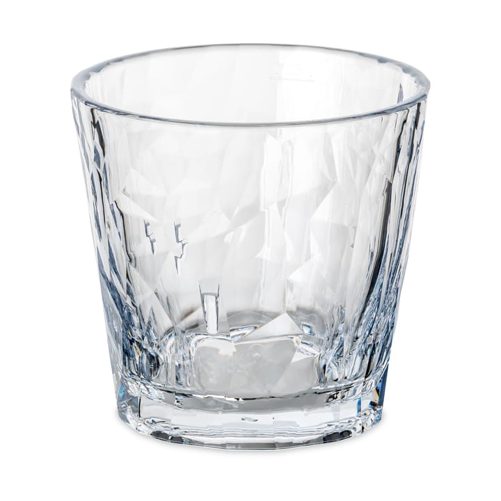 Club No. 22 tumlerglass plast 25 cl 2-pakning - Krystallklar - Koziol