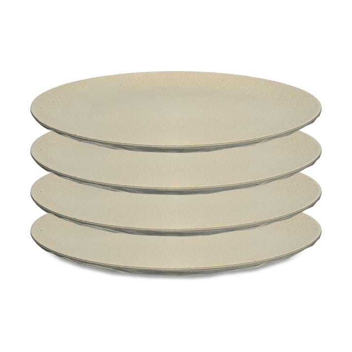 Club tallerken Ø 26 cm 4-pakning - Nature desert sand - Koziol